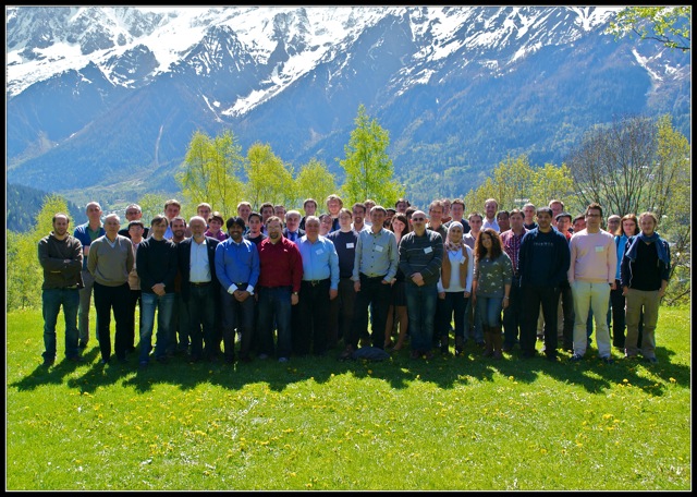 Group photo Les Houches 2013
